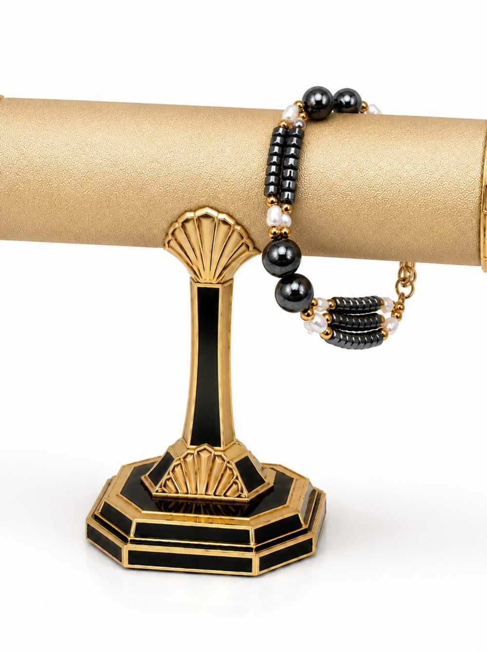 Hematite, Freshwater Pearl Bracelet - Women's Jewelry